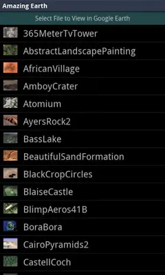Amazing Earth android App screenshot 5