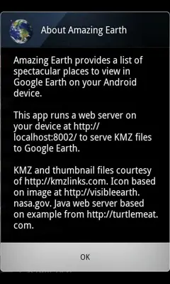 Amazing Earth android App screenshot 6